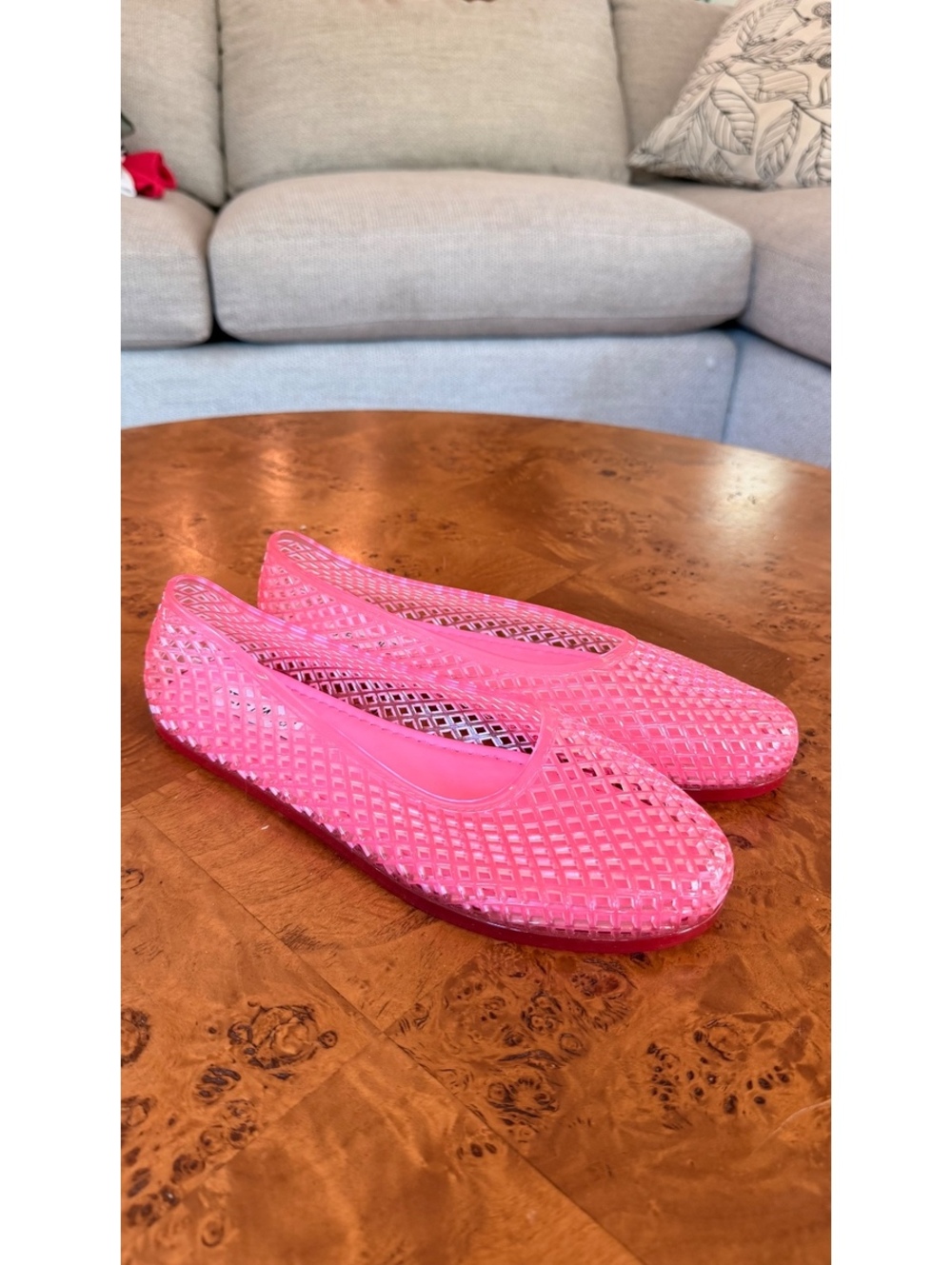 Steve Madden Pink Slip-On Flat Shoes Size 8